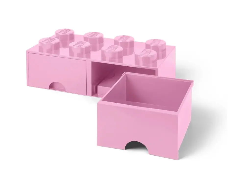 8-Stud Brick Drawer – Light Purple