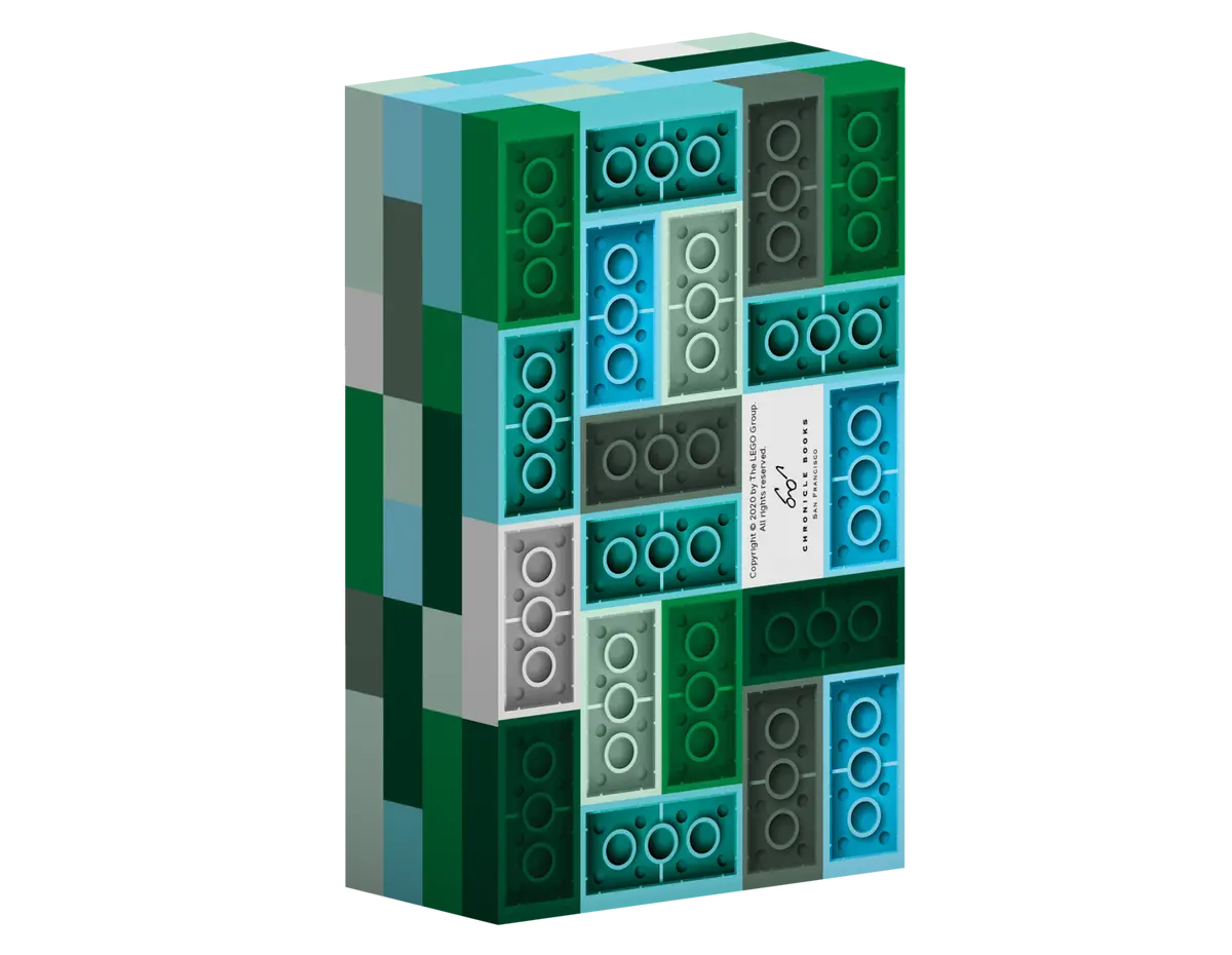 LEGO® Note Brick - בגווני כחול-ירוק