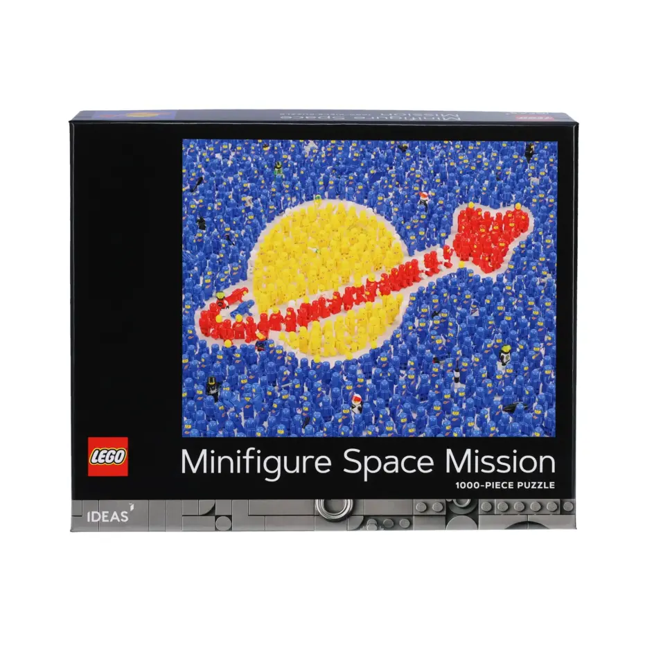 לגו פאזל 1000 חלקים - Minifigure Space Mission