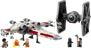 לגו Star Wars חלליות TIE Fighter ו- X-Wing מאש-אפ (75393)