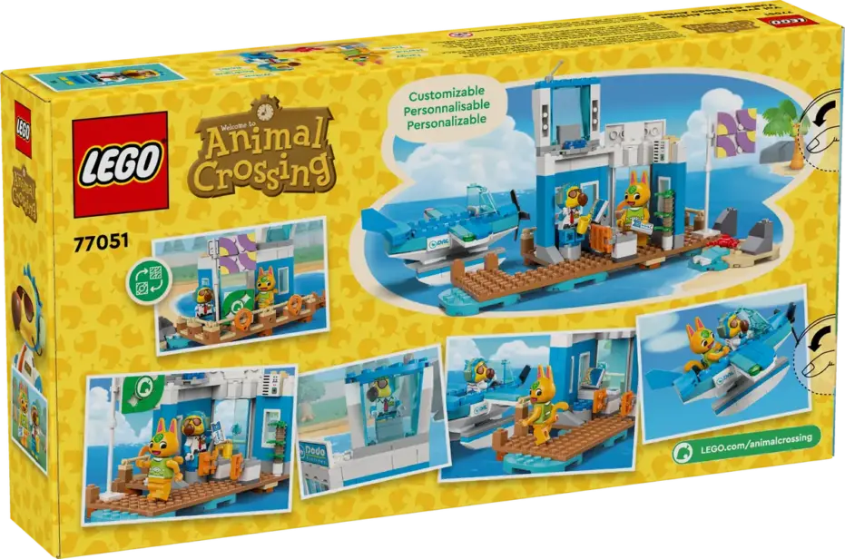 לגו (77051) ™Animal Crossing טוסו עם Dodo Airlines