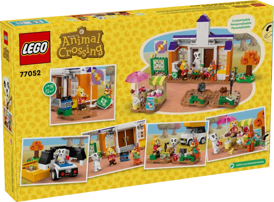 לגו ™Animal Crossing המופע של .K.K בפלזה (77052)