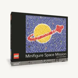 לגו פאזל 1000 חלקים - Minifigure Space Mission