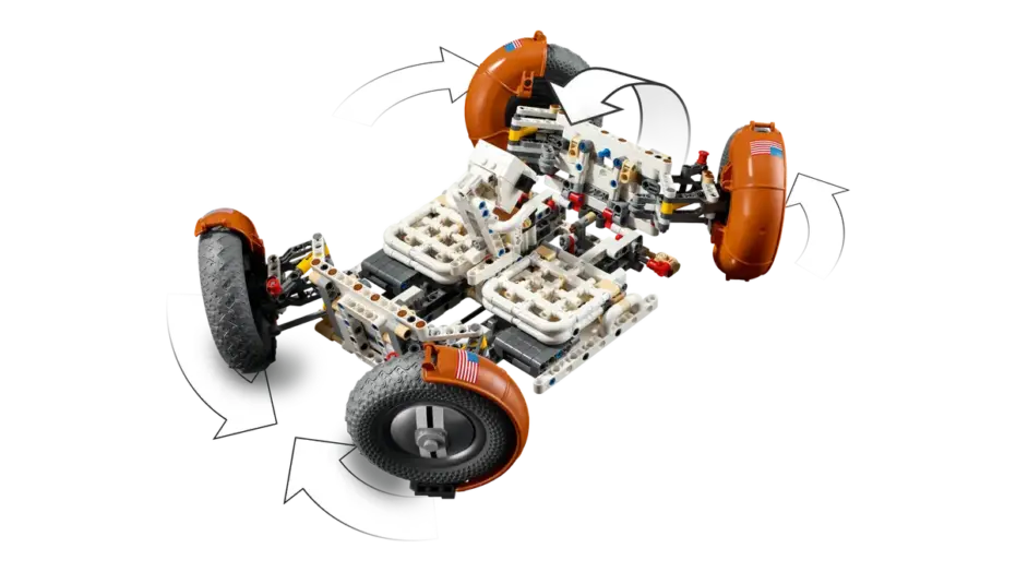 לגו Technic רכב רובר Apollo Lunar - LRV של נאס"א (42182)