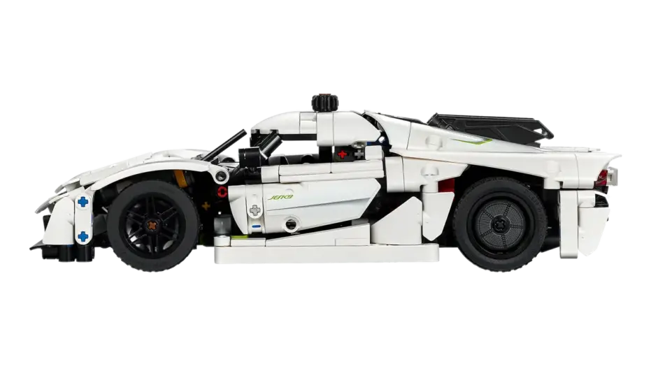 לגו Technic מכונית Koenigsegg Jesko Absolut לבנה (42184)