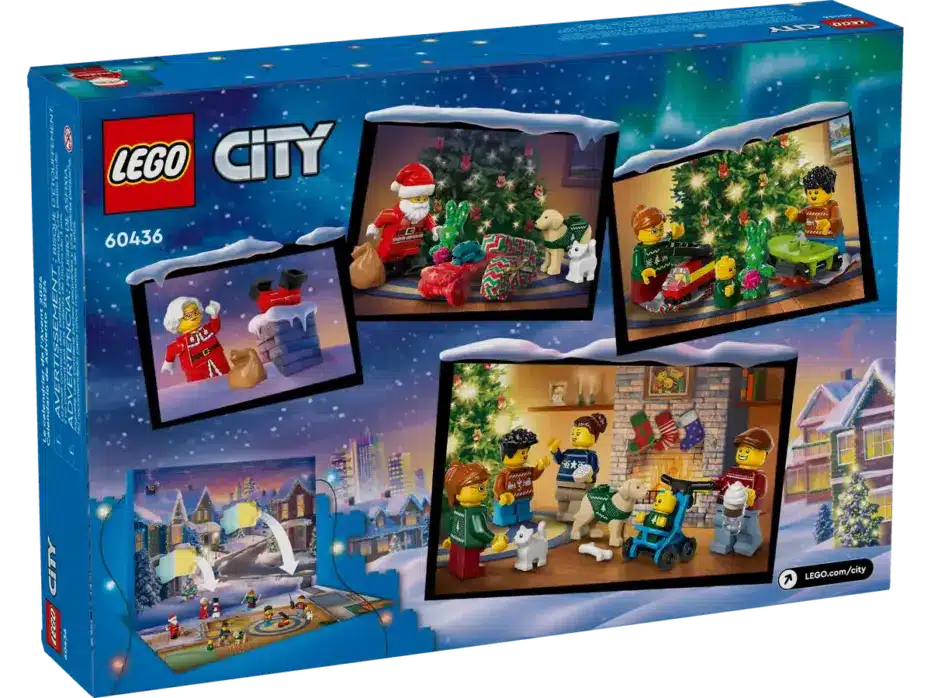 לגו City קלנדר 24 הפתעות - LEGO® City שנת 2024 (60436)