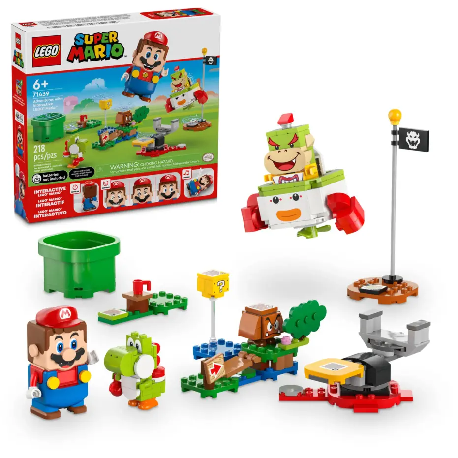 לגו Super Mario הרפתקאות עם ™LEGO® Mario אינטראקטיבי (71439)