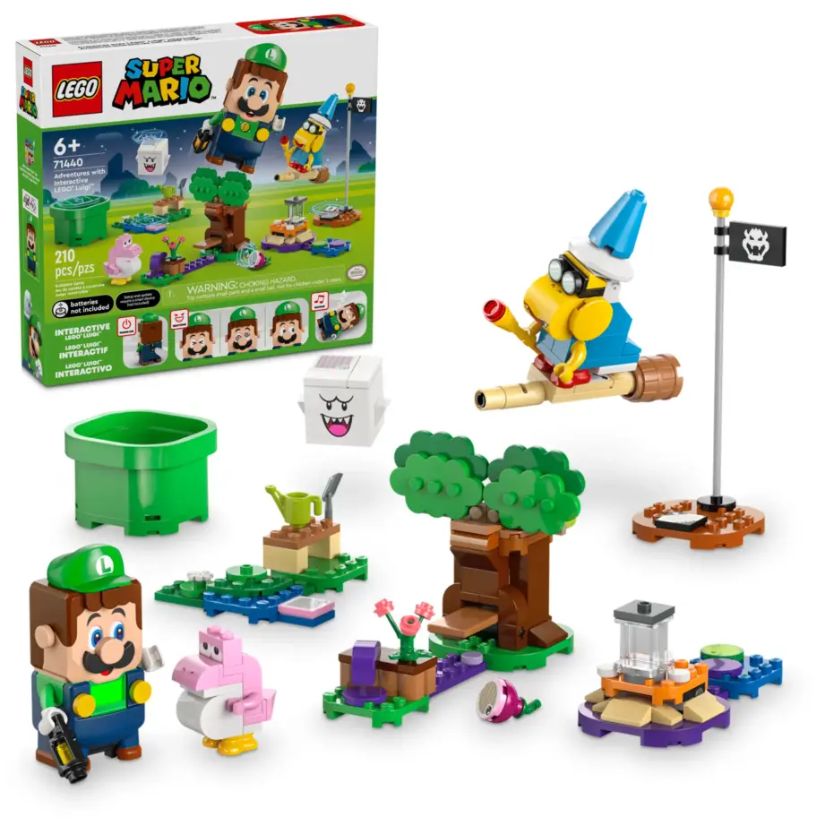 לגו Super Mario הרפתקאות עם ™LEGO® Luigi אינטראקטיבי (71440)