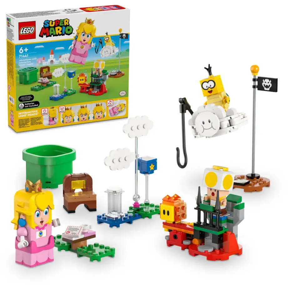 לגו Super Mario הרפתקאות עם ™LEGO® Peach אינטראקטיבית (71441)