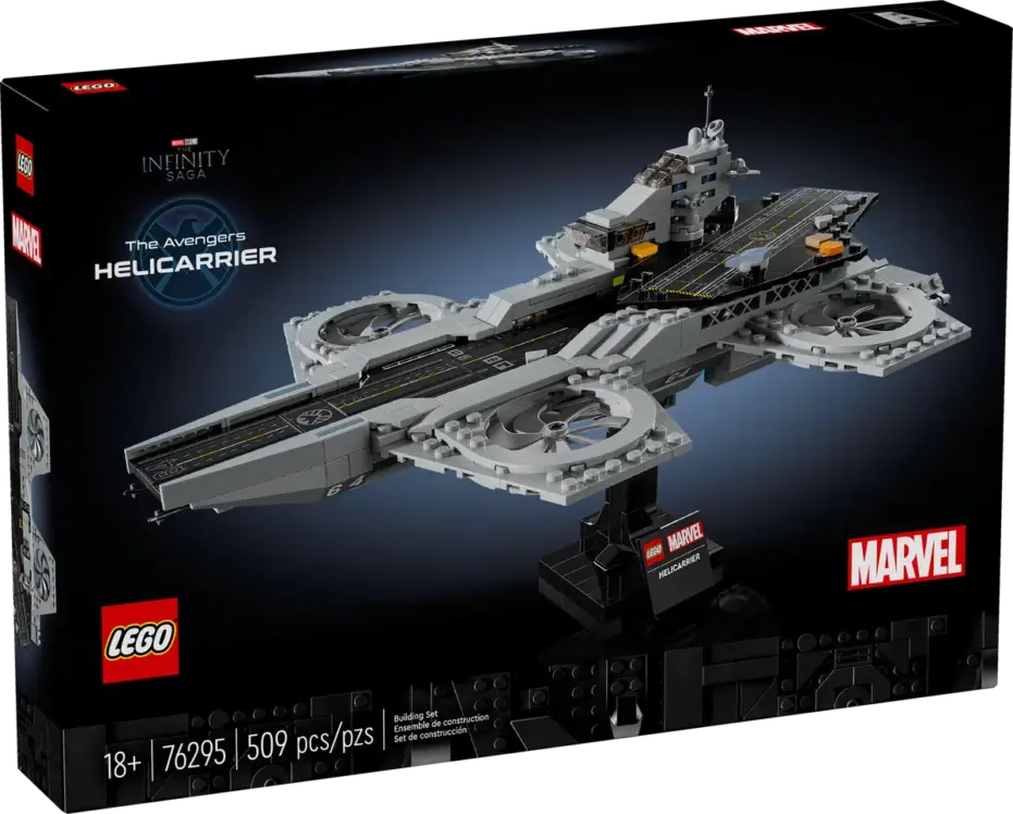 לגו Marvel ספינת אוויר Helicarrier של הנוקמים (76295)