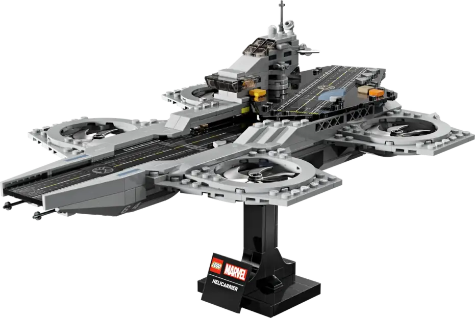 לגו Marvel ספינת אוויר Helicarrier של הנוקמים (76295)