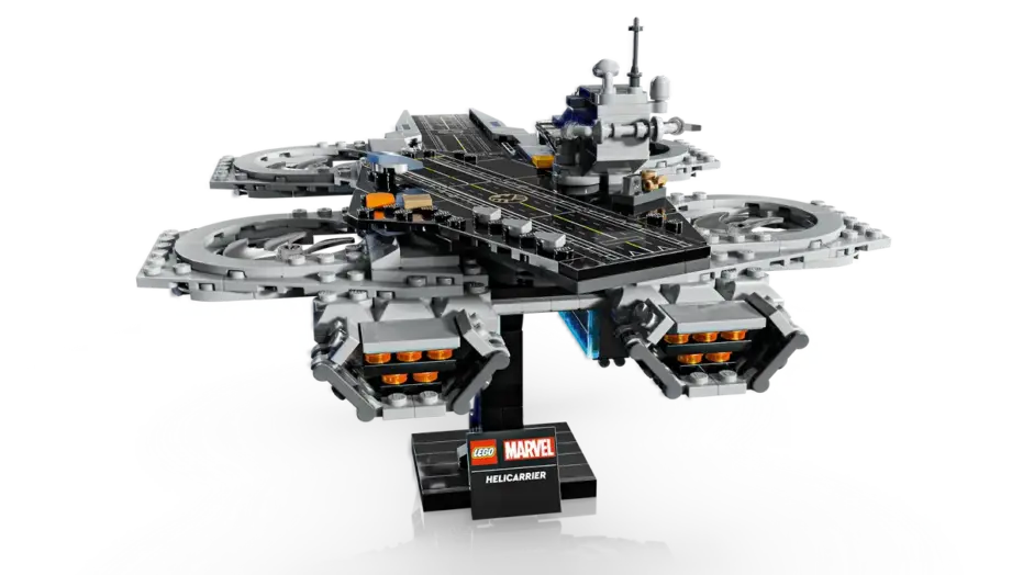 לגו Marvel ספינת אוויר Helicarrier של הנוקמים (76295)