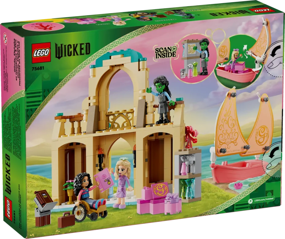 לגו Wicked אלפבה, גלינדה ונסרוז באוניברסיטת שיז (75681)