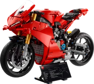 לגו Technic – אופנוע Ducati Panigale V4 S אדום (42202)