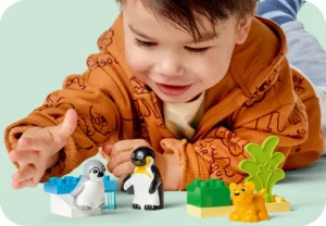 לגו DUPLO – משפחות של חיות בר: פינגווינים ואריות (10442)