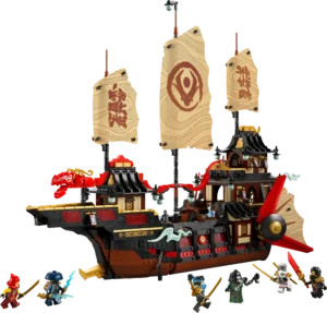 לגו Ninjago – ספינת הבאונטי של המקדש (71848)