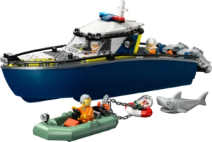 לגו City – מרדף על סירת משטרה (60456)