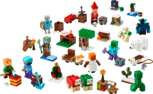 לגו Minecraft - לוח הפתעות חגיגי 2025 (21280)