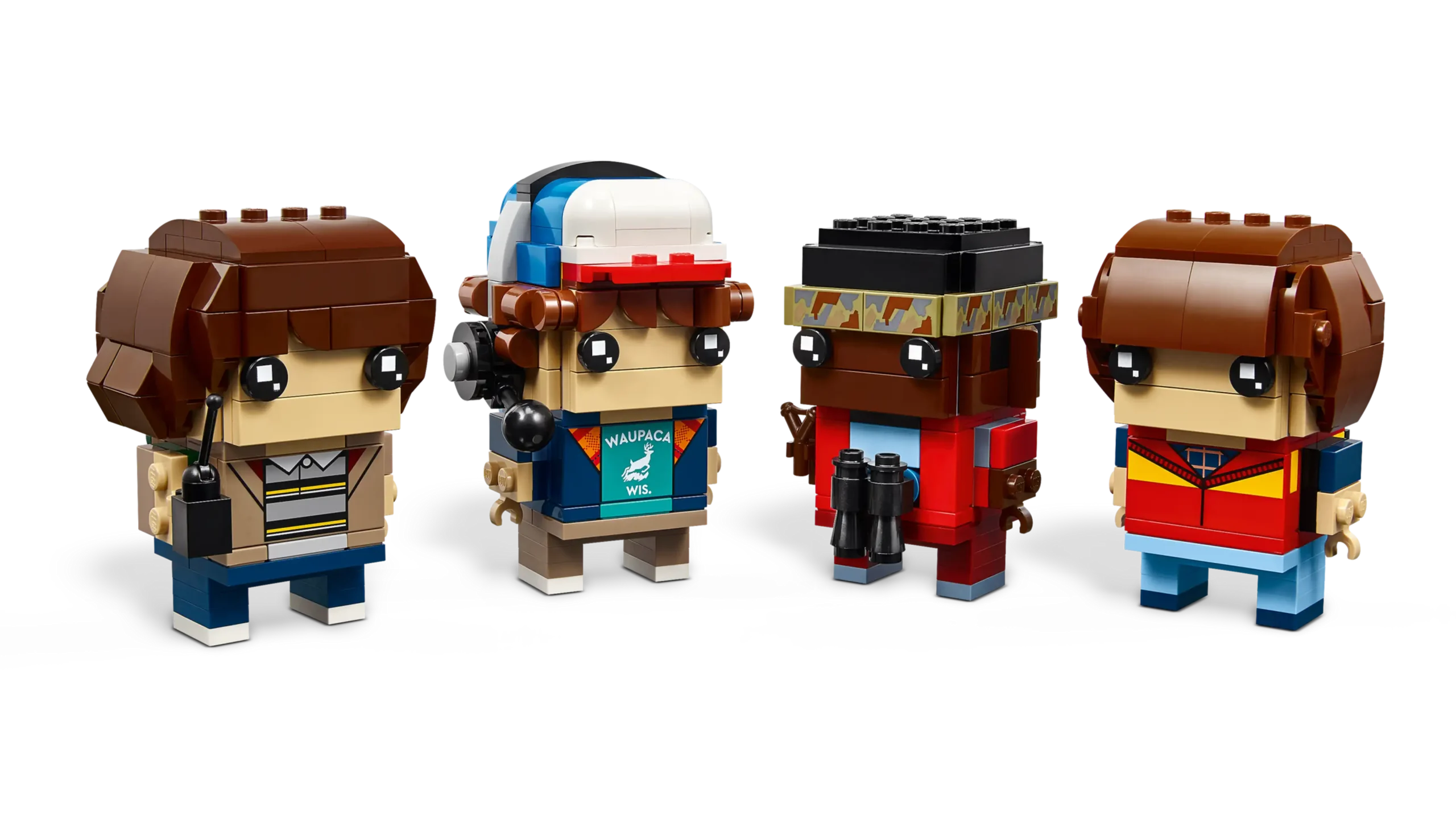 לגו ™BrickHeadz – דמויות של מייק, דסטין, לוקאס ווויל (40801)