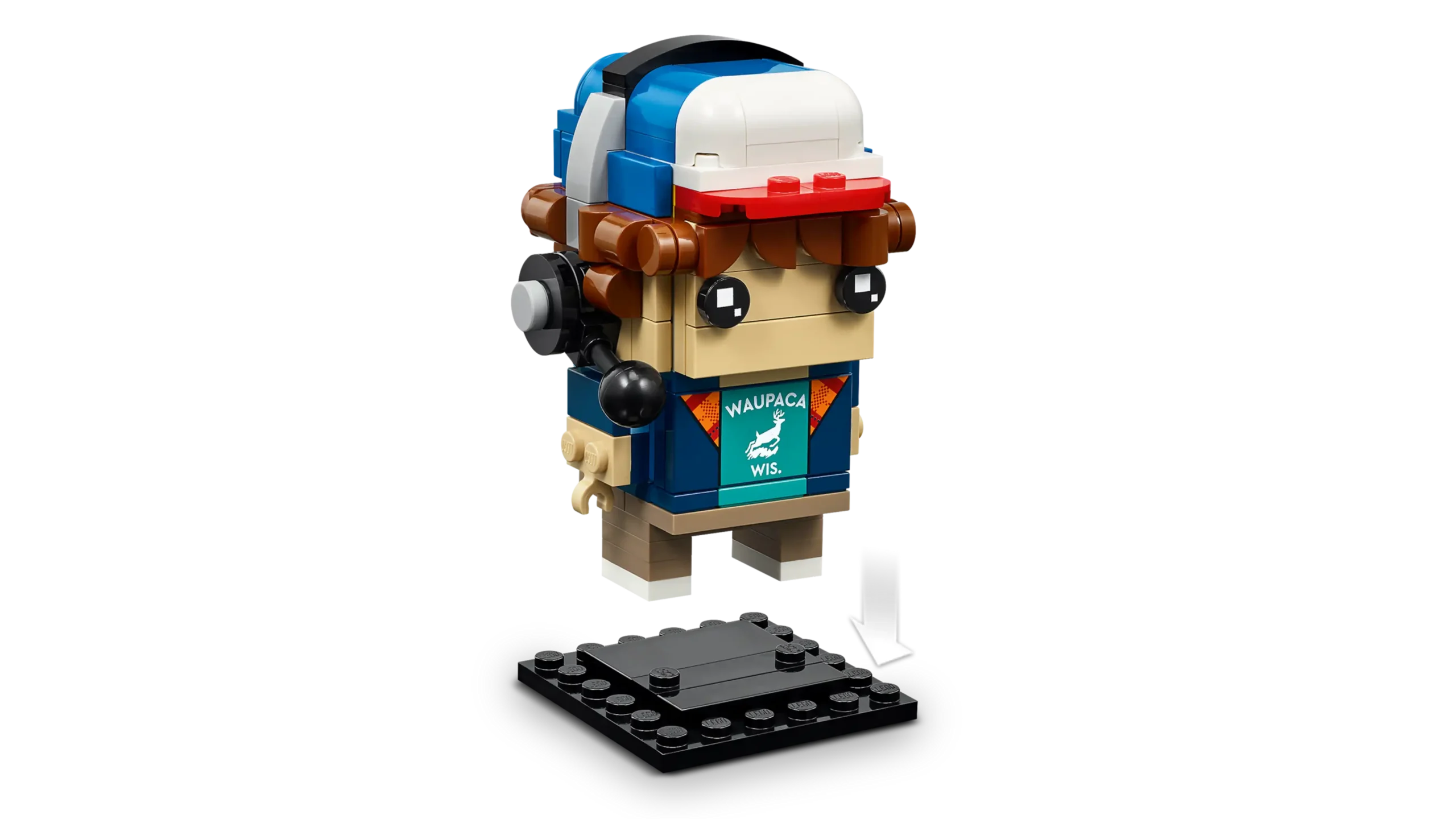 לגו ™BrickHeadz – דמויות של מייק, דסטין, לוקאס ווויל (40801)