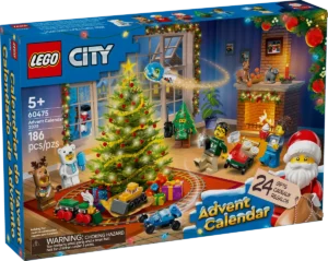 לגו City - לוח הפתעות חגיגי 2025 (60475)