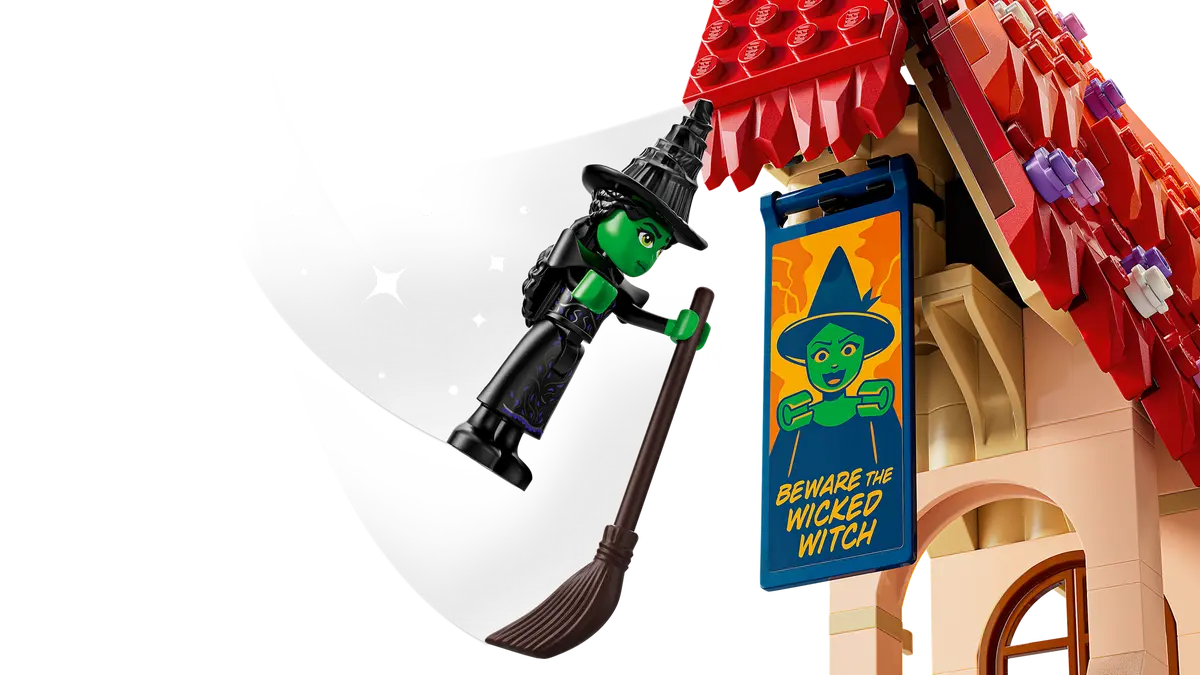 לגו Wicked – הביקור של גלינדה ואלפבה בארץ המנצ’קינים (75690)