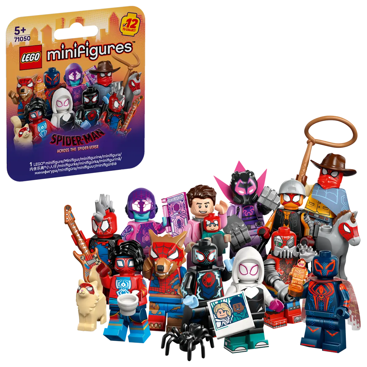 לגו Minifigures – ספיידרמן: ברחבי ממדי העכביש (71050)