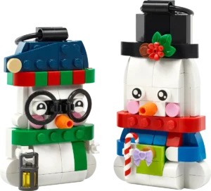 לגו Iconic – קישוטי איש שלג (40812)