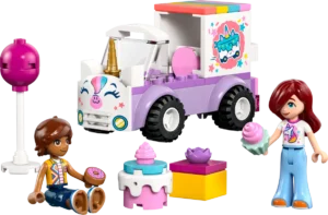 לגו Friends - רכב משלוחים לעוגת חד-קרן (42675)