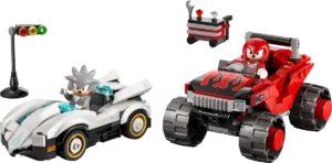 לגו ™Sonic the Hedgehog – המכונית של סילבר נגד המשאית המפלצתית של נאקלס (77118)