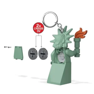 לגו מחזיק מפתחות עם תאורת LED - פסל החירות (KE158H)