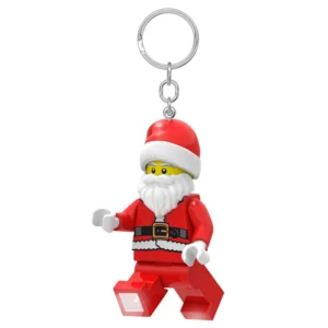 לגו מחזיק מפתחות עם תאורת LED - סנטה קלאוס (KE189H)