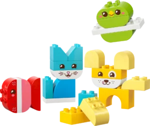 לגו DUPLO – דגם 3 ב-1 חיות מחמד חמודות ויצירתיות (10477)