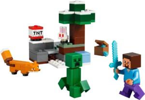 לגו Minecraft – ההרפתקה של סטיב בטייגה (21583)