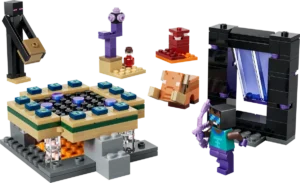 לגו Minecraft – מסע לפורטל התחתון ולפורטל הסוף (21584)